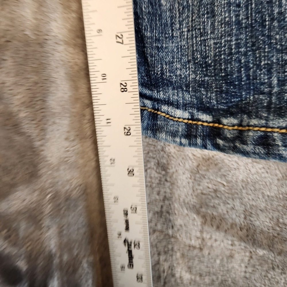 Wrangler Retro Slim Boot Jeans Mens 29x30 Blue Excellent Stretch 10WLT77LY - Picture 4 of 13